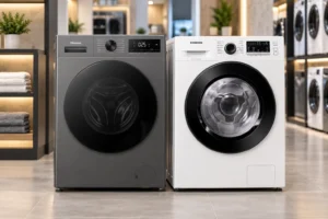 Hisense WD1I1141BT1 ou Samsung WD11M: Steam ou secagem de 7 kg