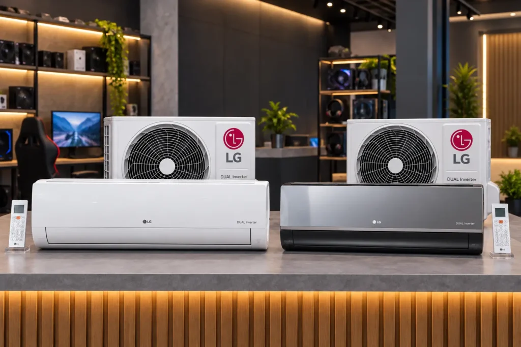 LG Dual Inverter 12.000: quente e frio ou ARTCOOL só frio