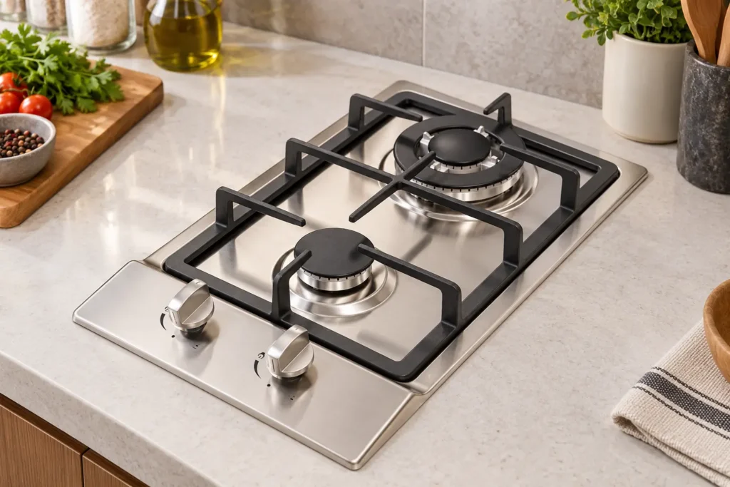 Suggar FG2002IX ou FG2002AVP: inox ou vidro no cooktop de 2 bocas?