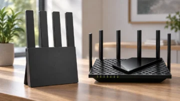 Wi-Fi 7 com MLO ou 6 GHz: BE3 e AXE75 atendem redes diferentes