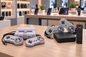 Console Retro Mini ou Arcadian Box: jogar ou também usar Android