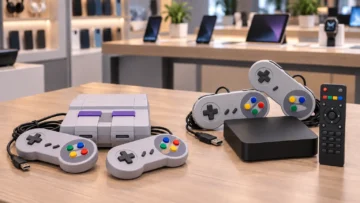 Console Retro Mini ou Arcadian Box: jogar ou também usar Android