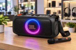 JBL PartyBox: microfone, autonomia ou potência na escolha?