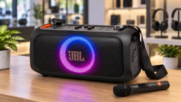 JBL PartyBox: microfone, autonomia ou potência na escolha?
