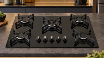 Cooktop 5 bocas a gás ou indução: o que muda na escolha?