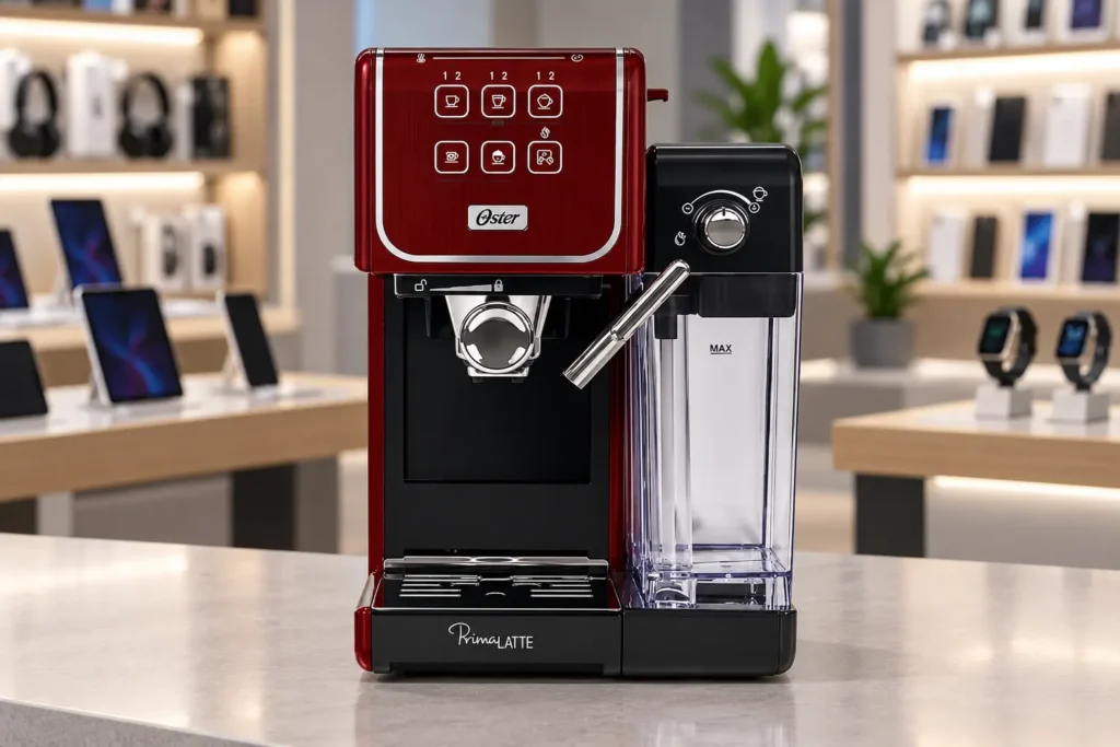 Oster PrimaLatte Touch Red ou cinza: o que muda entre as versões?