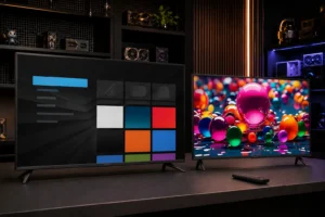 Na TV de 43”, Philco aposta no Roku; LG destaca processamento α7