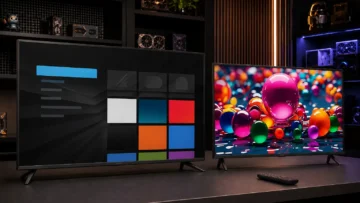 Na TV de 43”, Philco aposta no Roku; LG destaca processamento α7