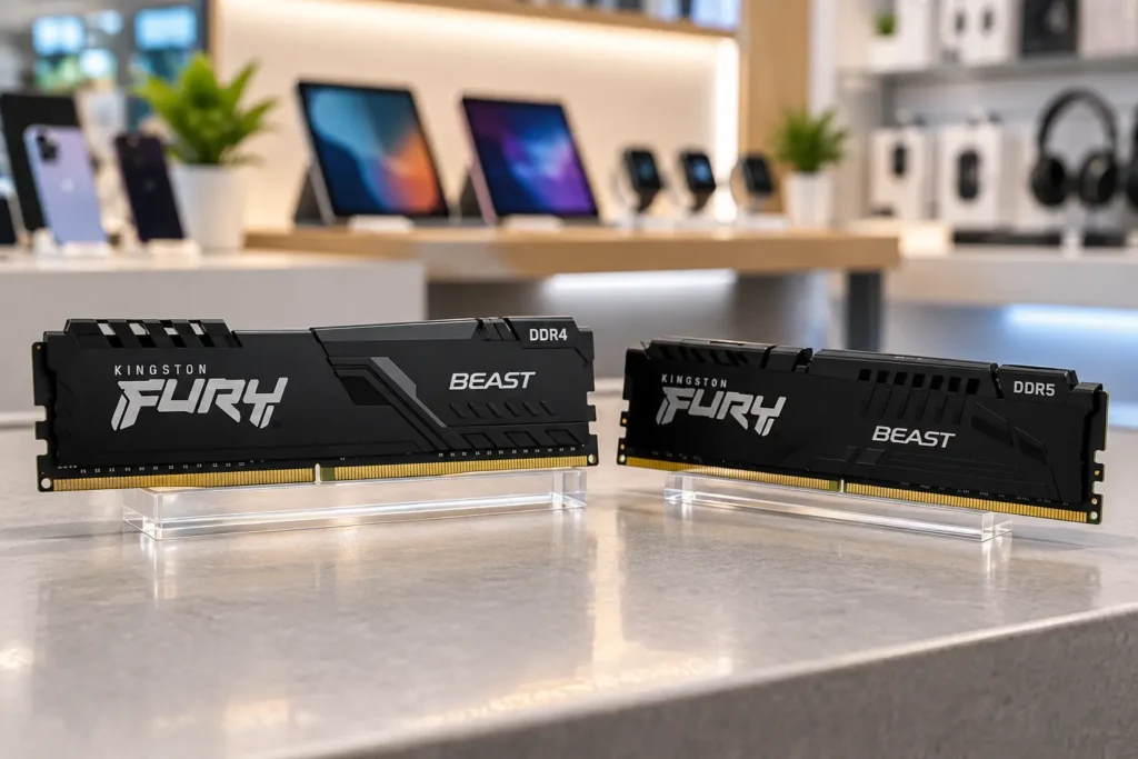 FURY Beast DDR4 ou DDR5: compatibilidade vem antes da frequência