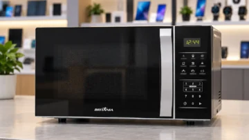 Micro-ondas Britânia 20L ou 33L: o que muda na escolha?