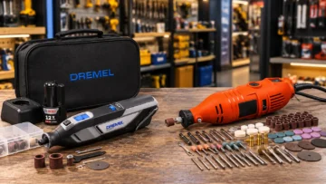 Dremel 8240 ou GM Bear 135W: mobilidade ou 87 acessórios
