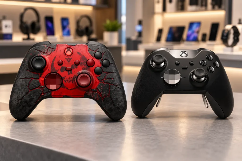 Gears of War E-Day ou Elite Series 2: visual ou ajustes físicos