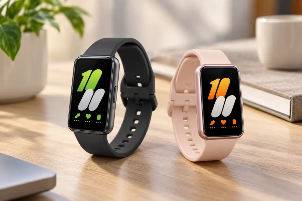 Galaxy Fit3 Grafite ou Rosé: a diferença confirmada está na cor