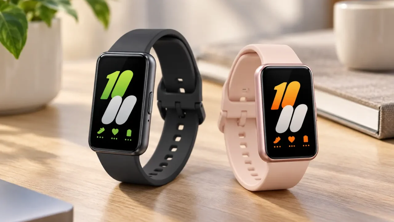 Galaxy Fit3 Grafite ou Rosé: a diferença confirmada está na cor