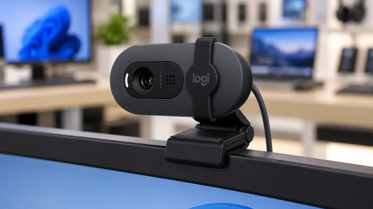 Logitech Brio 100 ou modelos avançados: o que muda na linha?
