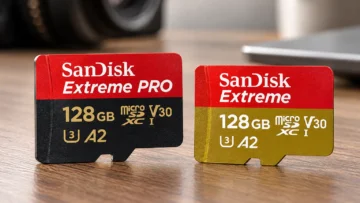 SanDisk Extreme Pro ou Extreme 128 GB: leitura ou gravação no uso diário