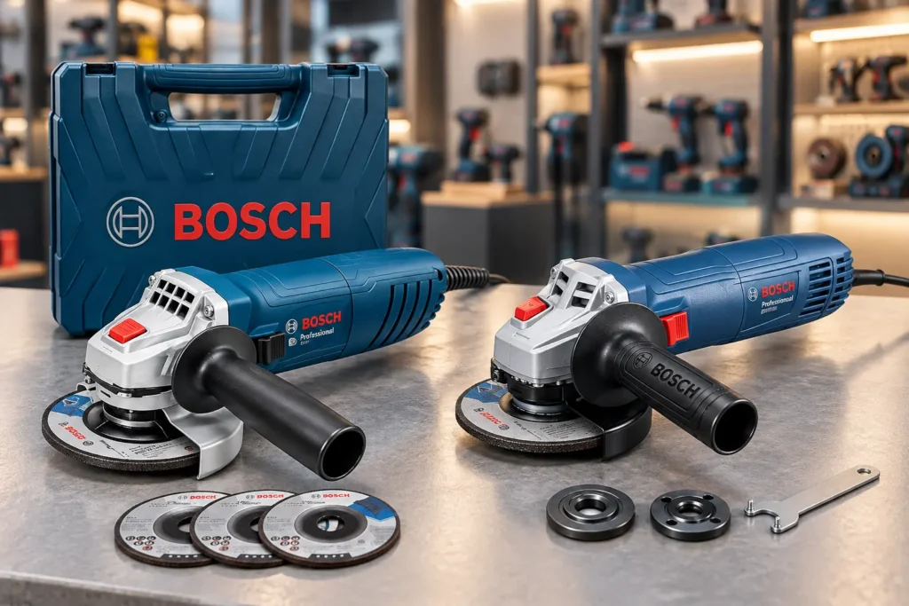 Bosch GWS 700 ou GWS 850: ergonomia, potência e proteção contra pó