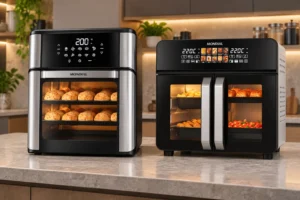 Air Fryer Mondial 25L ou 12L: capacidade ou preparo em duas zonas