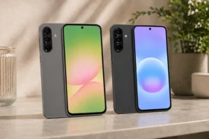 Galaxy A57 128GB e A56 256GB colocam geração contra espaço