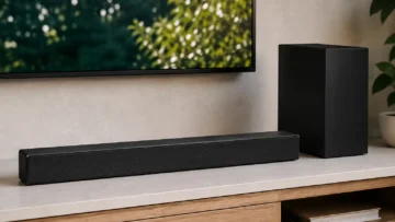 HW-B450F e outras Samsung: o que muda de 2.0 a 5.1.2 canais?