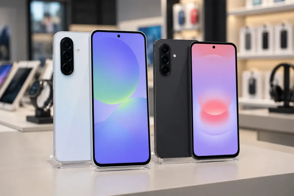 Galaxy A37 ou A36: memória e recursos confirmados definem a escolha