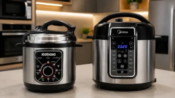 Itatiaia 3L ou Midea 6L: capacidade e controles mudam a rotina