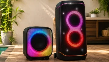 AIWA PB-07 ou JBL PartyBox 720: a escolha muda com o tamanho da festa