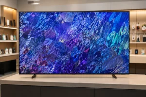 Samsung QEF1 55" ou tela maior e compacta: o que muda?