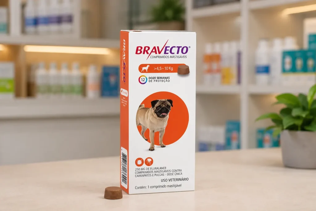 Bravecto 250, 500 ou 1000 mg: o peso do cão muda a escolha