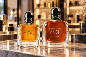 Stronger With You EDT ou Intensely EDP: notas, concentração e volume