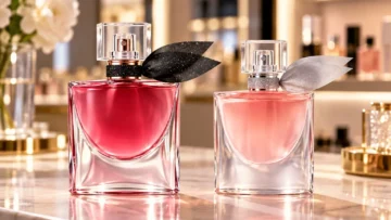 Elixir ou La Vie Est Belle clássico: framboesa e cacau vs íris e baunilha