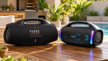 JBL Boombox 4 ou StormBox Blast 2: resistência ou karaokê