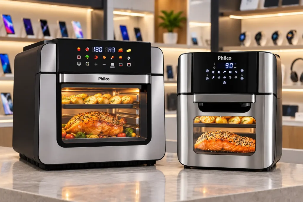 Philco PAF15B 15L ou PFR2200P 12L: capacidade ou painel digital