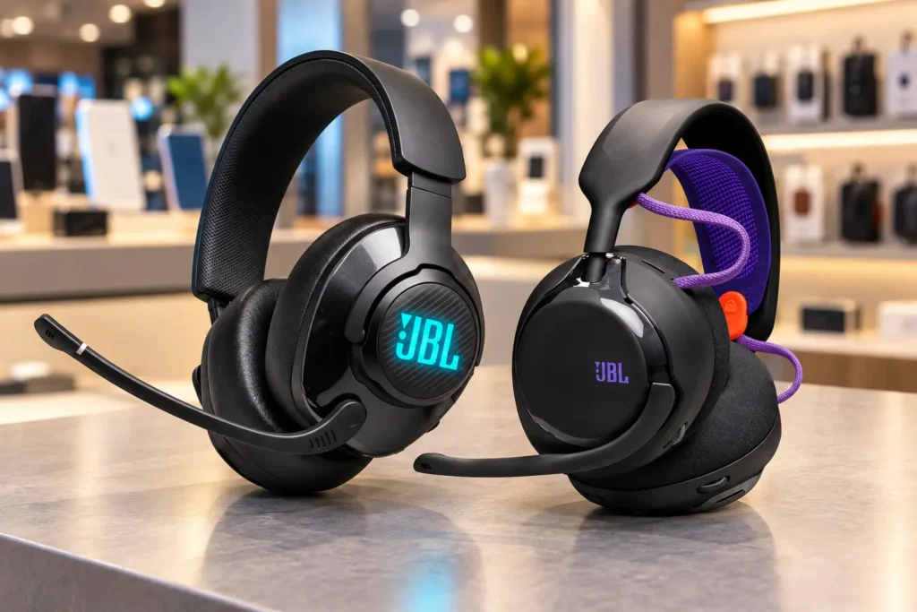 JBL Quantum 650 ou 400: sem fio duplo ou personalização no PC