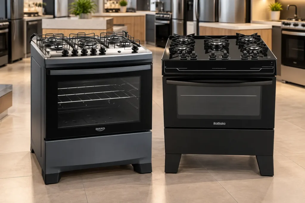 Dako Titanium ou Itatiaia Electra: mesa e forno mudam o uso diário