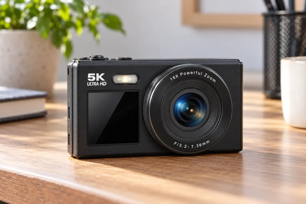 KOMSIRUG 5K ou 4K: duas telas, zoom ou controles?