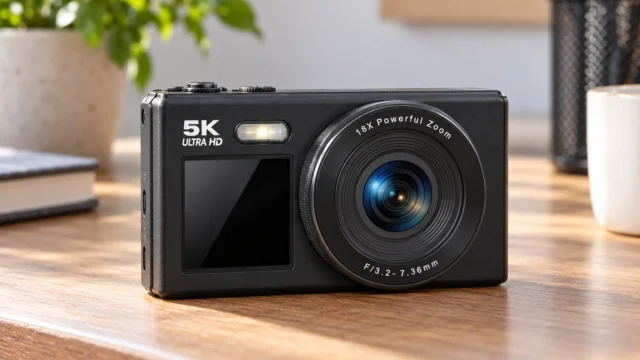 KOMSIRUG 5K ou 4K: duas telas, zoom ou controles?