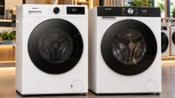 Hisense 11/7 kg ou 12/8 kg: capacidade e Wi-Fi mudam o uso diário