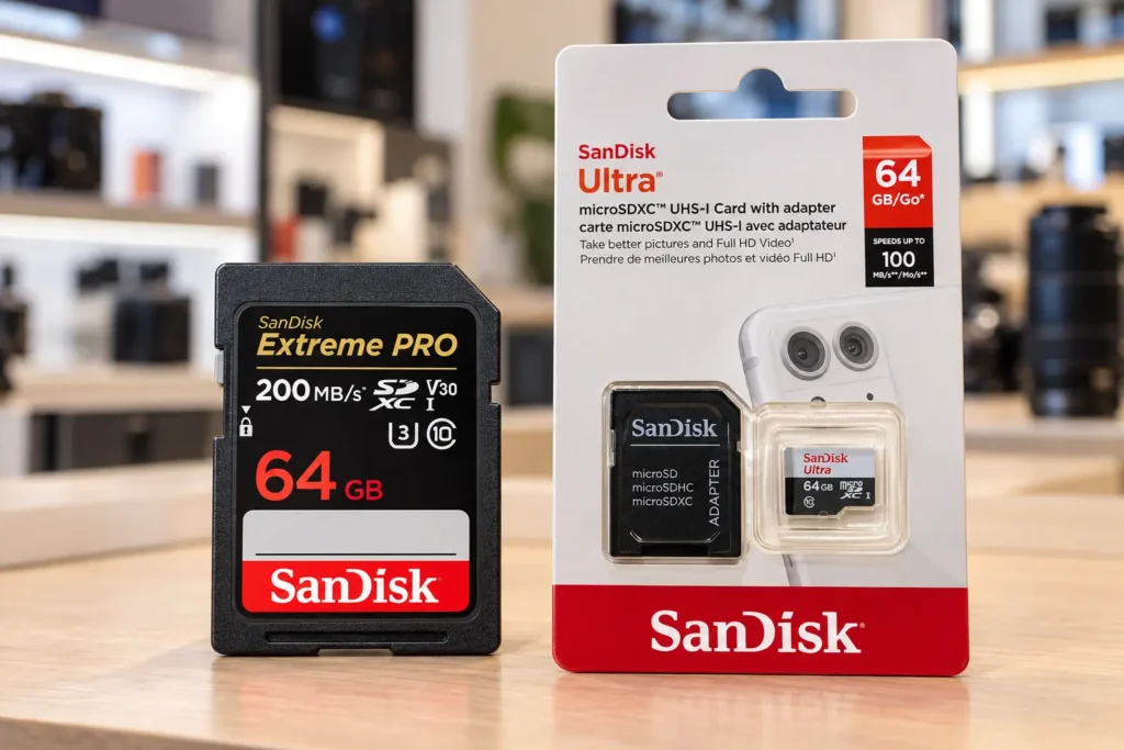 Extreme PRO SD ou Ultra microSD: a diferença está no formato e gravação 4K
