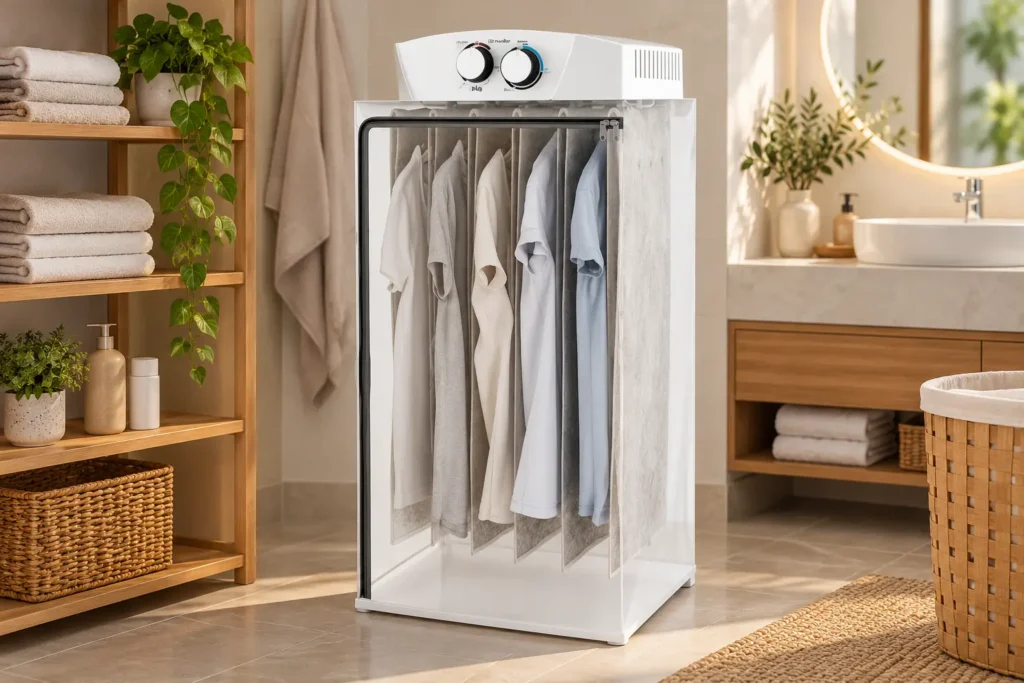 Mueller Sun ou Solaris 8Kg: o que muda na organização das roupas?