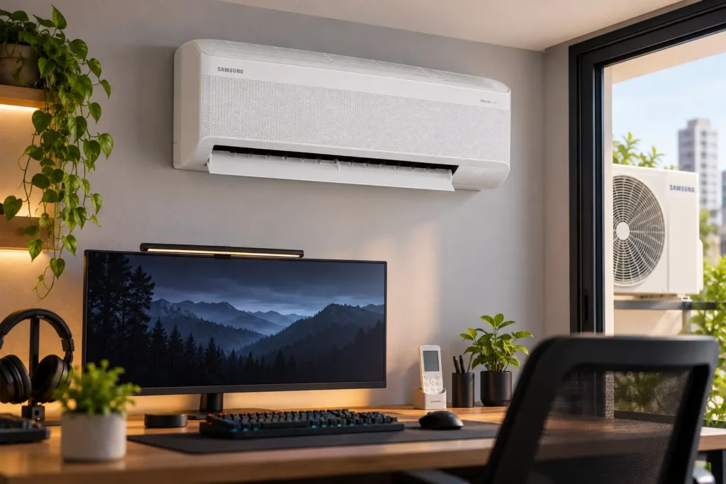 Samsung WindFree AI 12.000 BTUs: frio ou quente e frio?