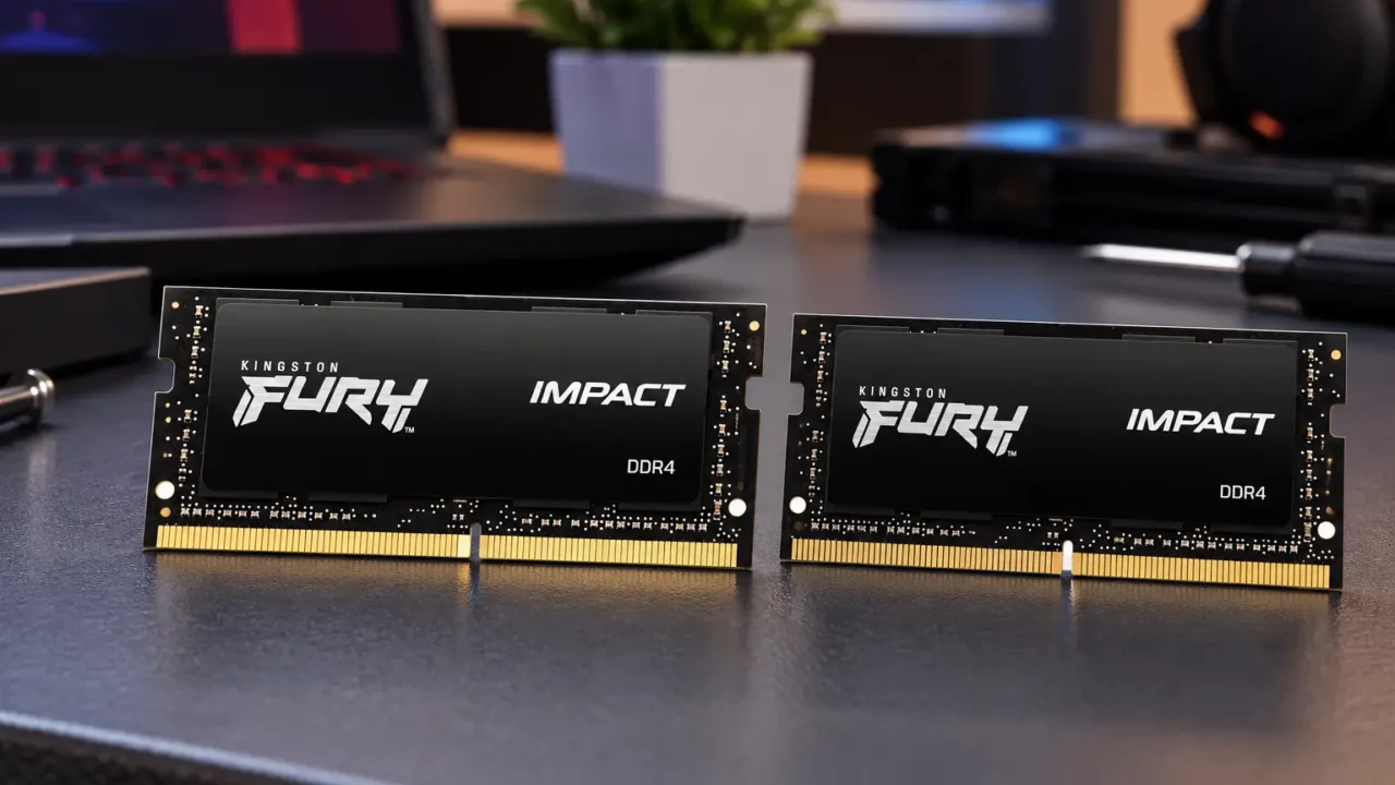 Kingston Fury Impact 8GB ou 16GB: a diferença está na capacidade