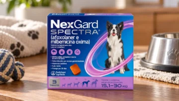 NexGard SPECTRA ou Simparic: o que muda na proteção por peso?