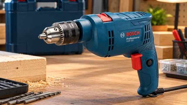 Bosch GSB 550, 120-LI ou 185-LI: cabo, 12 V ou 18 V?