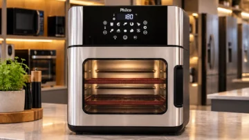 Air fryer oven 16L ou 12L: o que muda na escolha?