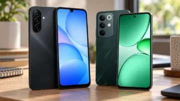 Galaxy A17 ou realme C85 Pro: câmera com OIS ou bateria de 7000mAh