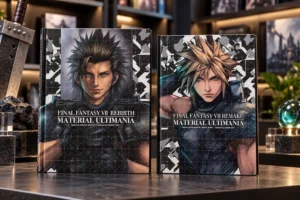 Material Ultimania de Rebirth ou Remake: cada volume acompanha um jogo