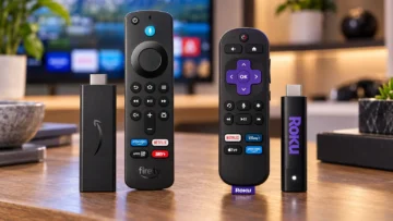 Fire TV Stick HD ou Roku HD 2025: Alexa ou instalação via USB