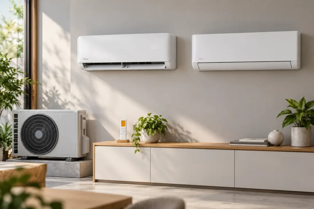 Midea AirVolution ou Ecomaster: refrigeração ou quente e frio