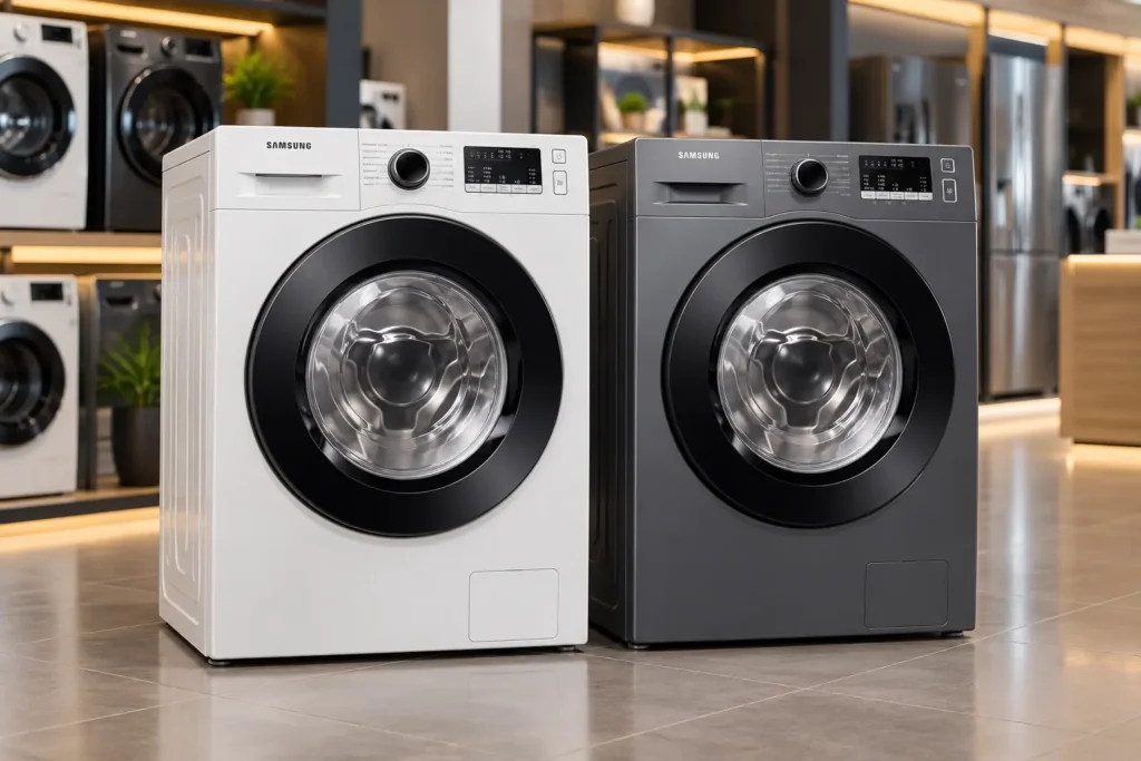 WD11M4473PW ou WD11M4473PX: mesmas funções, acabamento diferente